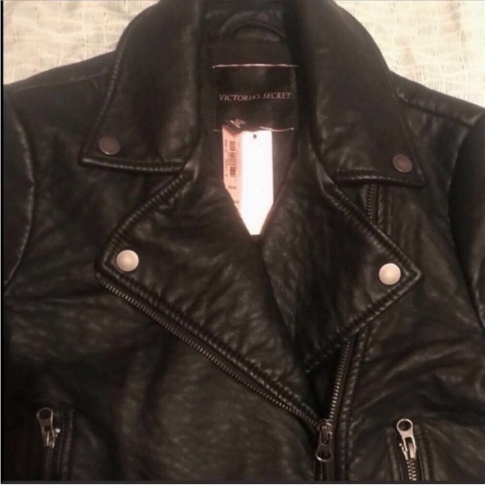 Victoria's Secret Pebbled Motto Jacket - Picture 3 of 10